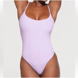 Skims Fits Everybody Bodysuit Size 2X in Sugar Plum Stretch Comfy
